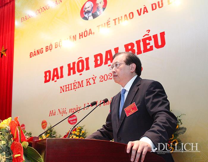 Với số phiếu tán thành 254/259 (chiếm tỷ lệ 98,06%), Thứ trưởng Tạ Quang Đông đã được Đại hội tín nhiệm bầu giữ chức Bí thư Đảng ủy Bộ VHTTDL nhiệm kỳ 2020 – 2025